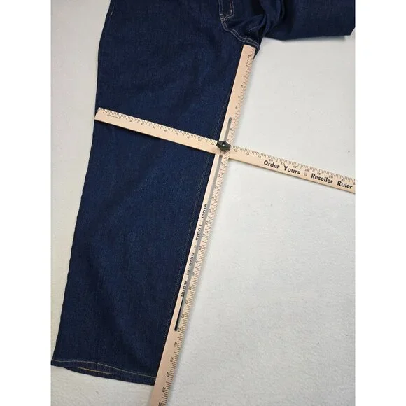 Old Navy High-Rise Wow Loose Jeans 16 Short Blue Denim - Picture 2 of 6